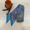 Hermes Multicolor Silk Twilly