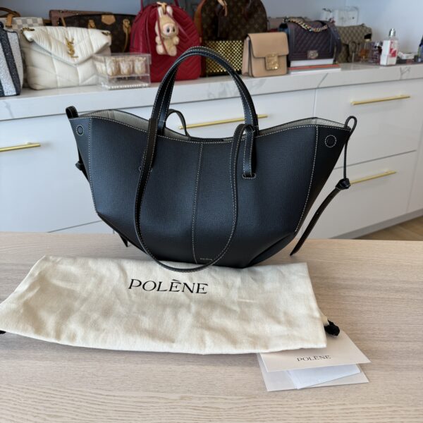 Polene Cyme Mini Edition Textured Black