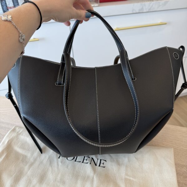 Polene Cyme Mini Edition Textured Black