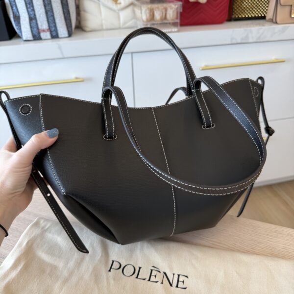 Polene Cyme Mini Edition Textured Black