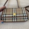 Burberry E-Canvas Vintage Check Hampshire Crossbody Archive Beige