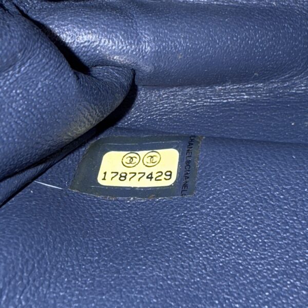 Chanel Denim Quilted Small Boy Flap Blue