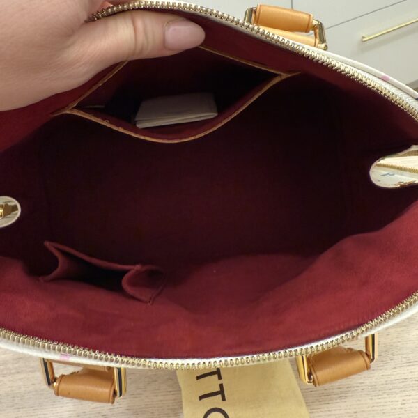 Louis Vuitton Monogram Multicolor Alma White