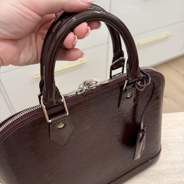 Louis Vuitton Electric Epi Alma PM Prune