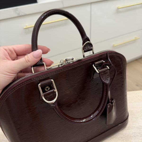 Louis Vuitton Electric Epi Alma PM Prune