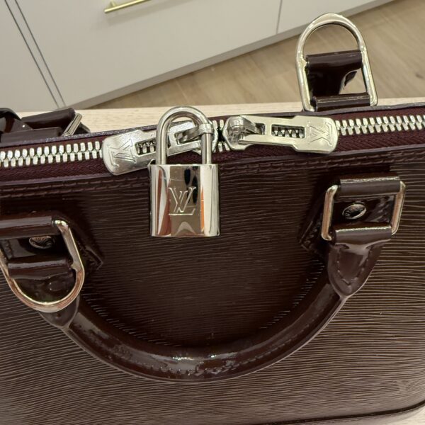 Louis Vuitton Electric Epi Alma PM Prune