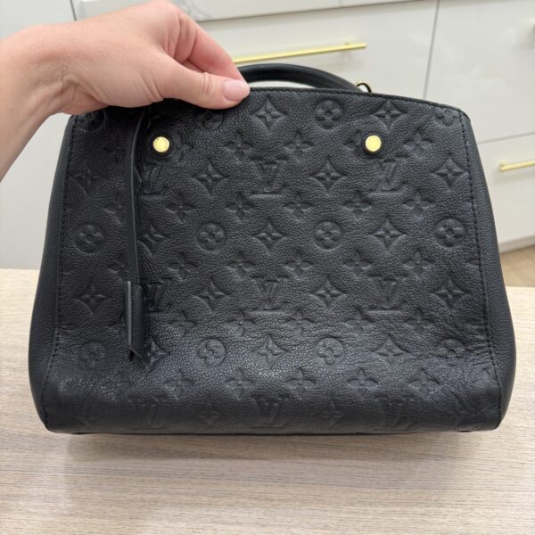 Louis Vuitton Monogram Empreinte Noir Montaigne MM