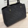 Louis Vuitton Monogram Empreinte Noir Montaigne MM
