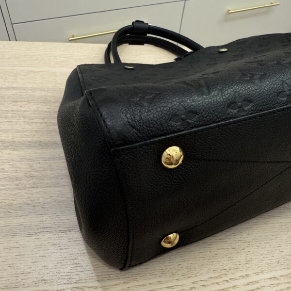 Louis Vuitton Monogram Empreinte Noir Montaigne MM