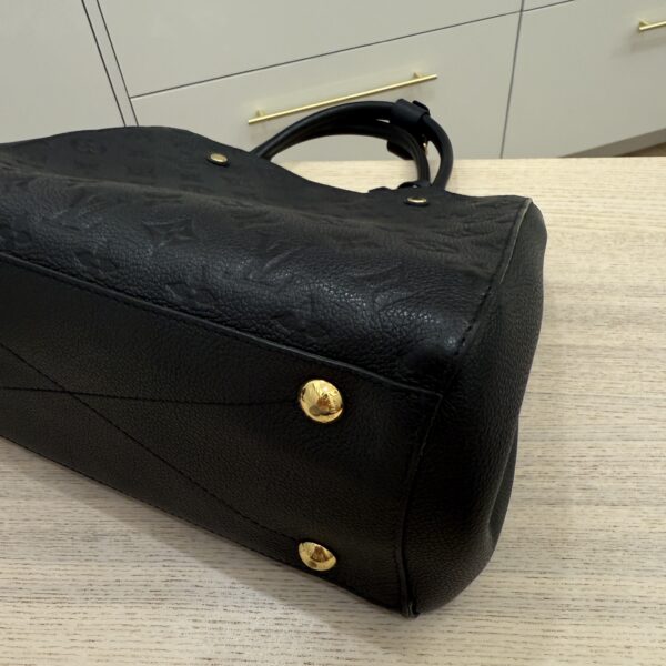 Louis Vuitton Monogram Empreinte Noir Montaigne MM