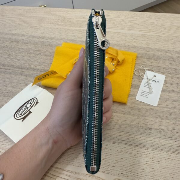 Goyard Goyardine Mini Senat Pochette Green