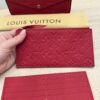 Louis Vuitton Empreinte Pochette Felicie Chain Wallet Red