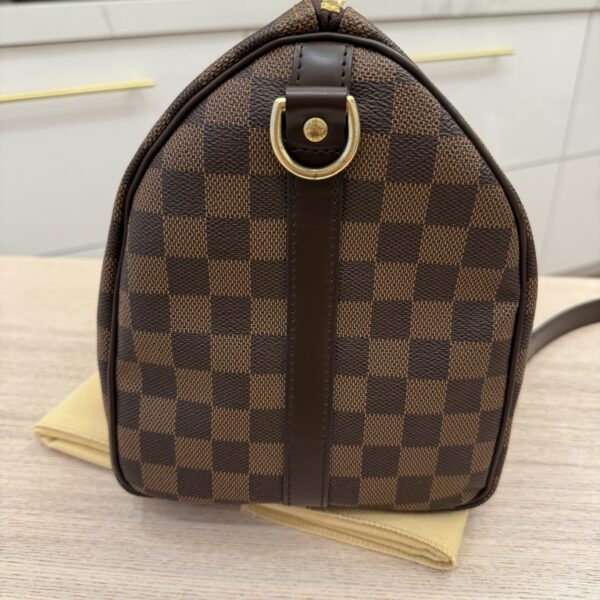Louis Vuitton Damier Ebene Speedy 30 Bandouliere