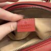 Gucci Calfskin Matelasse GG Marmont Belt Bag 95 38 Red