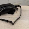 Chanel Crumpled Lambskin Quilted Waist Bag Fanny Pack Black