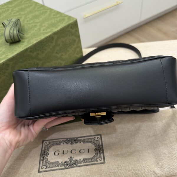 Gucci Matelasse Small GG Marmont Shoulder Bag