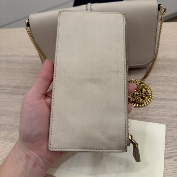 Fendi Vitello Grace Matte Fendigraphy Wallet on Chain