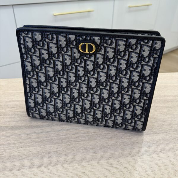 Christian Dior 30 Montaigne Pouch Navy