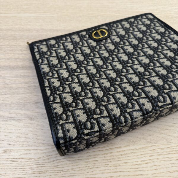 Christian Dior 30 Montaigne Pouch Navy