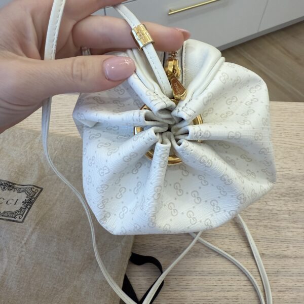 Gucci Candy Crossbody Bag Mini GG Coated Canvas