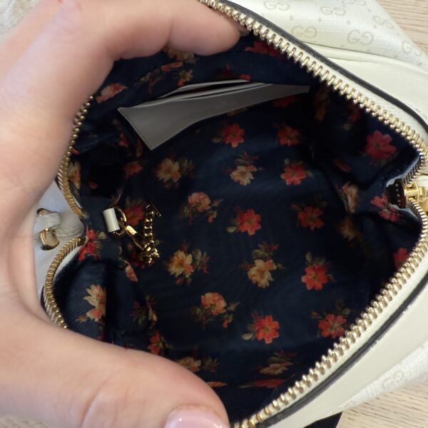 Gucci Candy Crossbody Bag Mini GG Coated Canvas