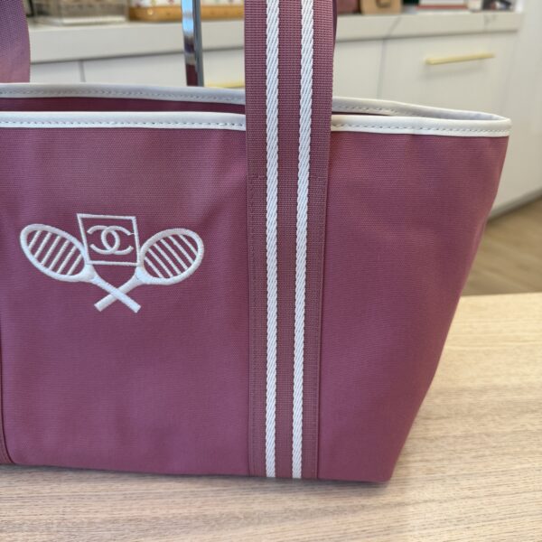 Chanel Sport Ligne Tennis Tote Pink