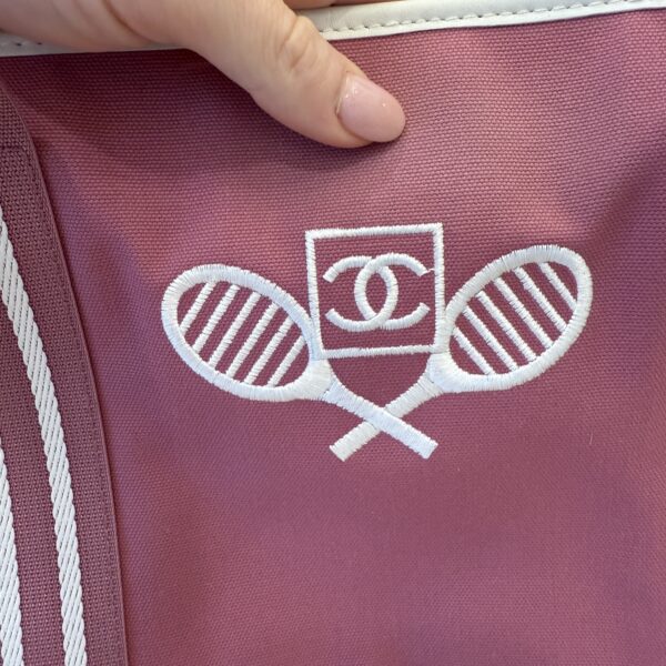 Chanel Sport Ligne Tennis Tote Pink