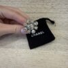 Chanel Crystal CC Ring Silver 7