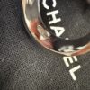 Chanel Crystal CC Ring Silver 7