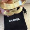 Chanel Antique Gold CC Ring Size 7