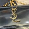 Saint Laurent Patent Small Monogram Sunset Black