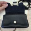 Fendi Orange Micro Monster Leather Baguette Black