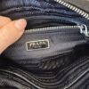 Prada Nylon Tessuto Impuntu Quilted Bandoliera Crossbody Bag Black