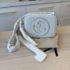Gucci Calfskin Small Blondie Shoulder Bag White