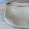 Gucci Grained Calfskin Logo Half Moon Hobo White Large