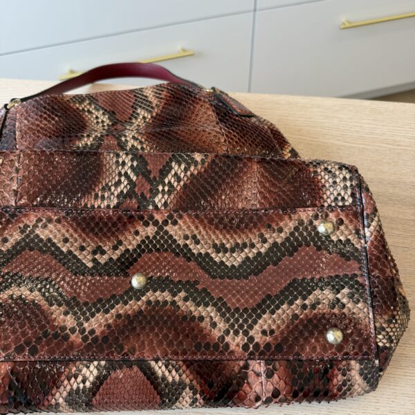 Gucci Multicolor Python Soho Medium Tote Bag