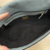 Fendi Nappa FF 1974 Embossed Baguette Light Blue