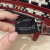 Fendi Red Runaway Tartan Plaid Satchel Multiple colors