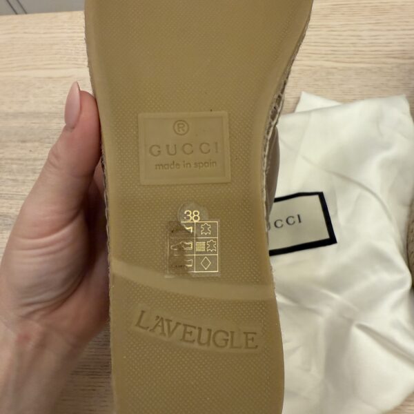 Gucci Espadrille Size 38 Porcelain Rose