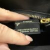 Fendi Vitello Morgan Shiny Nappa Medium Peekaboo Iconic Satchel Black and Gold