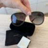 Gucci Aviator Sunglasses Green and Red Gold Frame