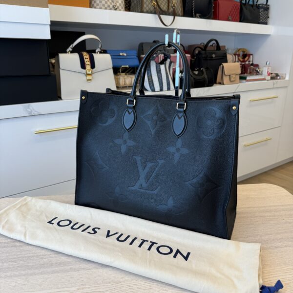 Louis Vuitton OnTheGo GM Empreinte Noir
