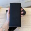 Prada Black Nylon Long Wallet