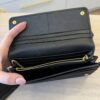 Prada Black Nylon Long Wallet