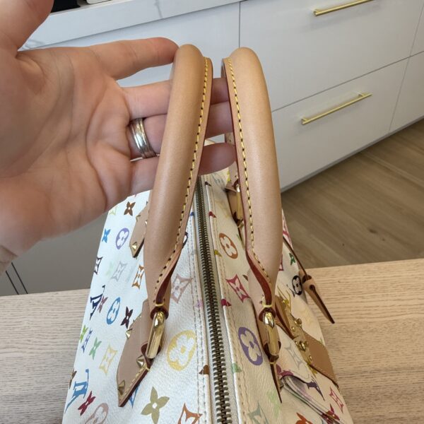 Louis Vuitton Monogram Multicolor Speedy 30 White