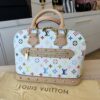 Louis Vuitton Monogram Multicolor Alma White