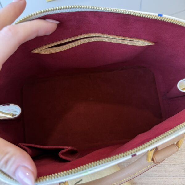 Louis Vuitton Monogram Multicolor Alma White