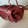 Chanel Caviar Quilted Business Affinity Backpack Red