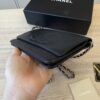 Chanel Caviar Timeless CC Wallet On Chain WOC SHW Black