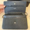Chanel Caviar Timeless CC Wallet On Chain WOC SHW Black